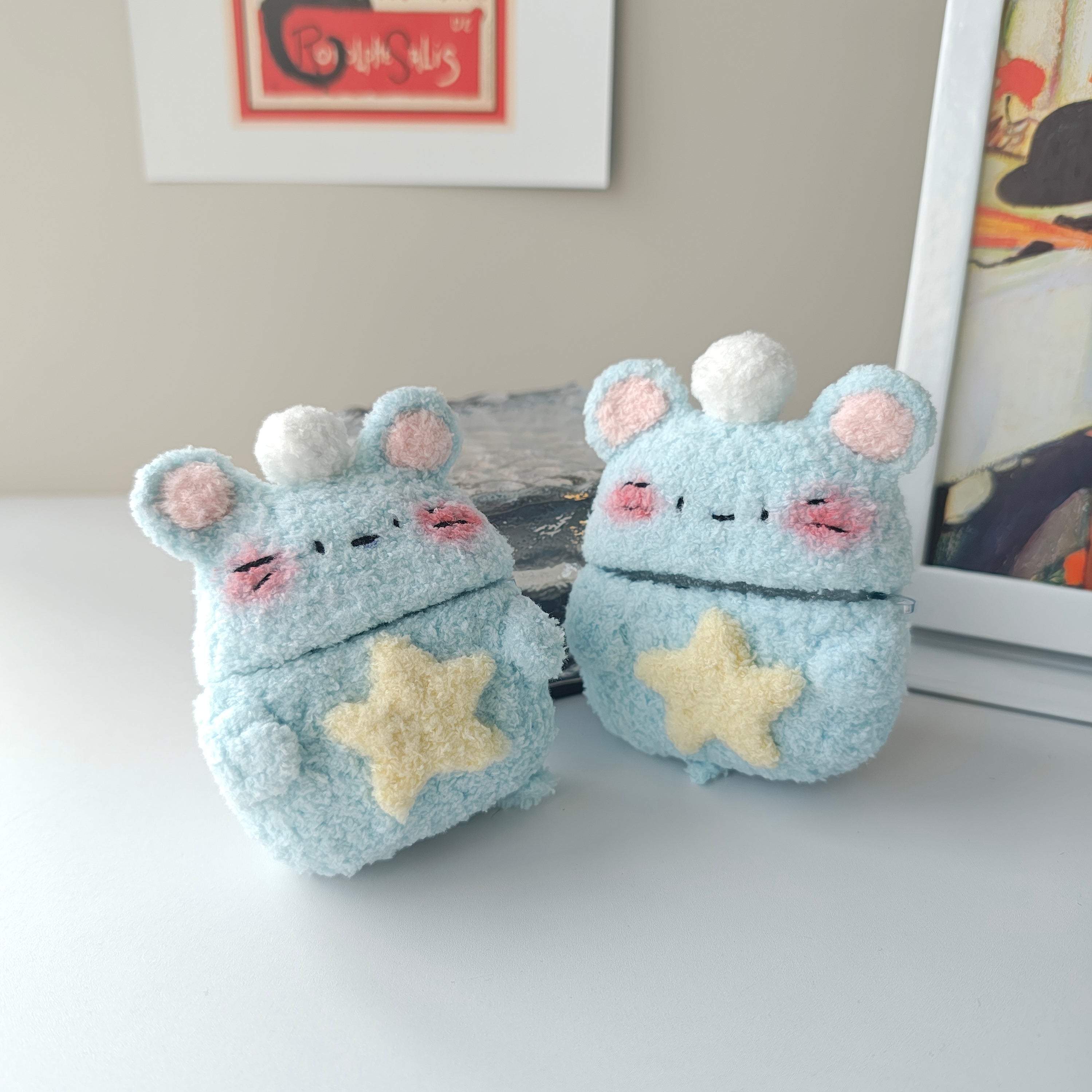 Mouse Plush AirPods Case