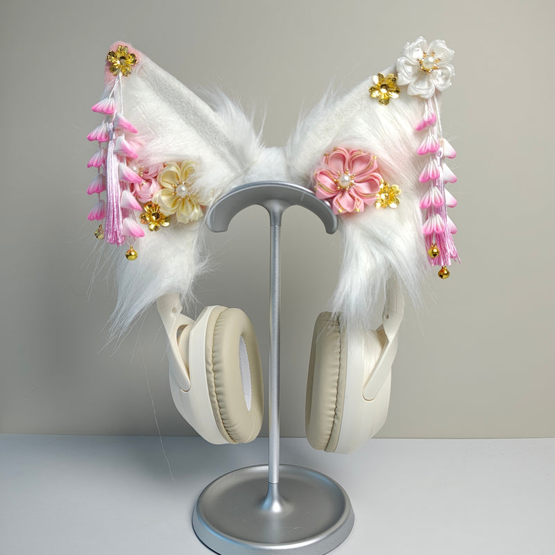 Sakura Fox Ear Headphone Cover
