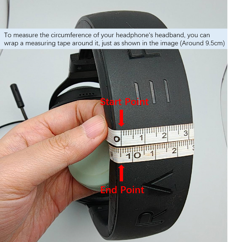 Kuromi Inspired Bat Wing Headphone Cover