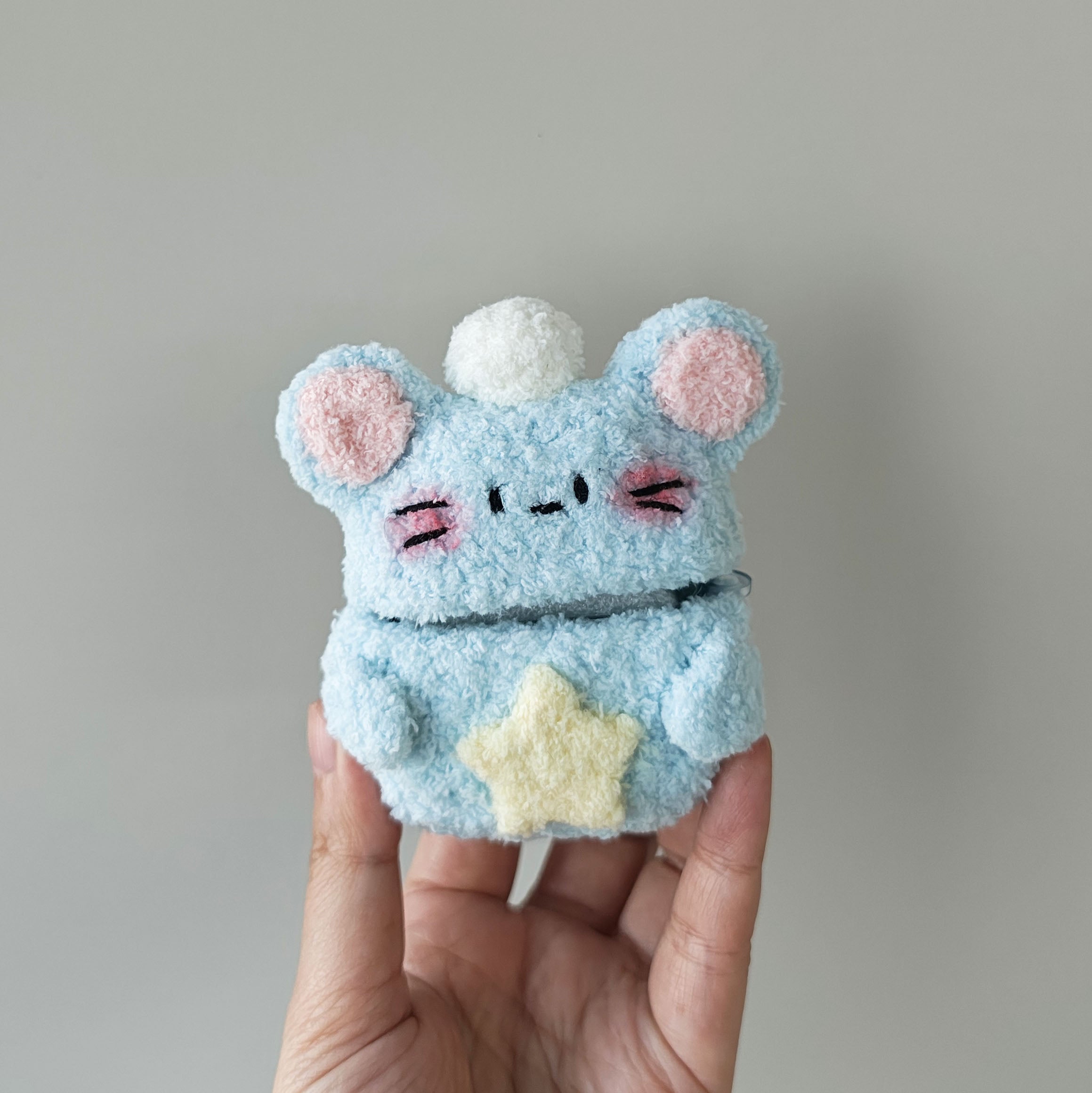 Mouse Plush AirPods Case