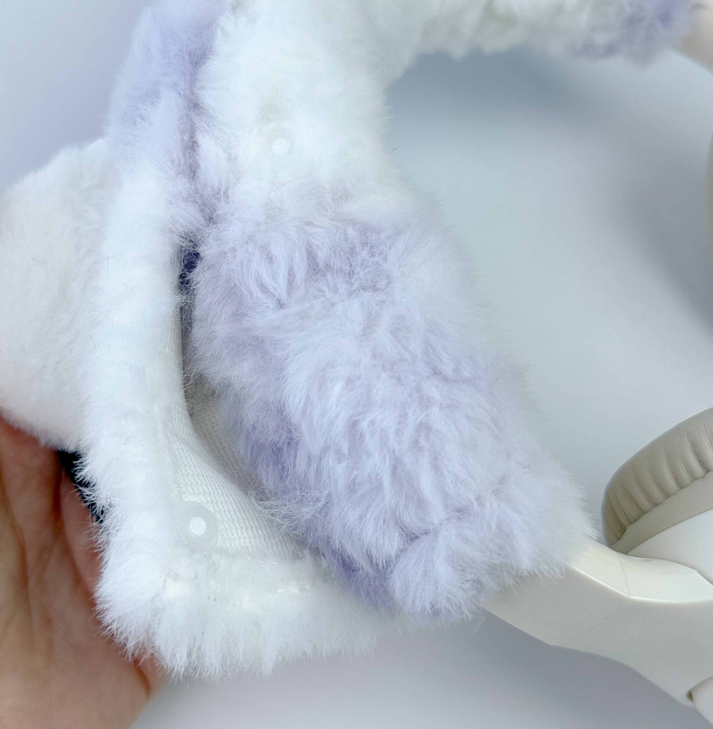 Kuromi Inspired Bat Wing Headphone Cover