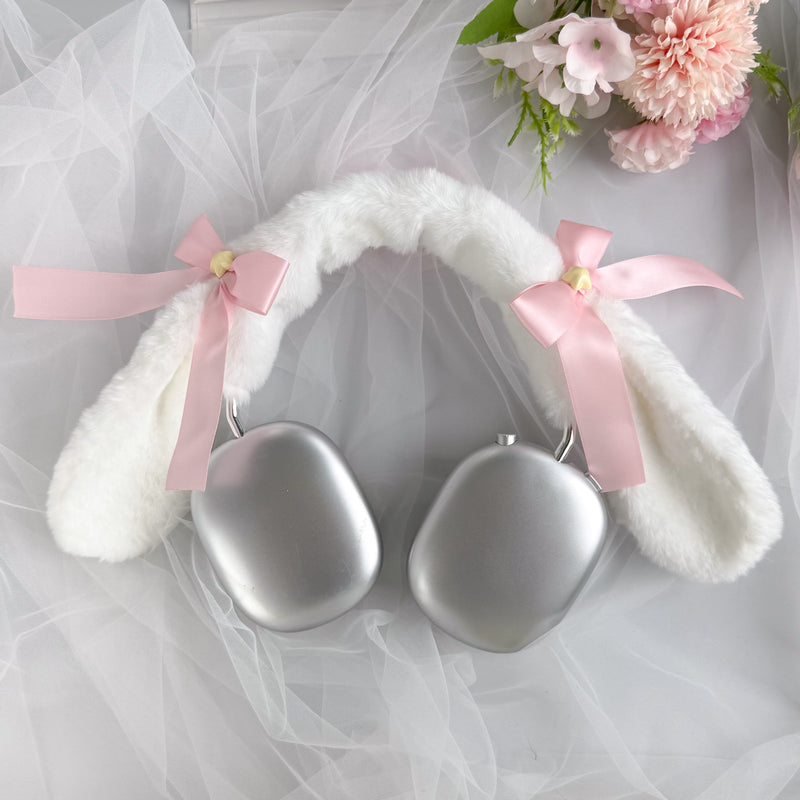 Cinnamoroll Ear Headphone Cover with Pink Bow