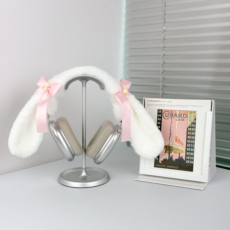 Cinnamoroll Ear Headphone Cover with Pink Bow