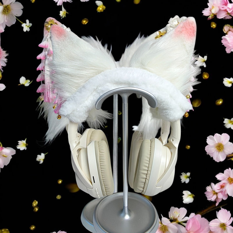 Sakura Fox Ear Headphone Cover