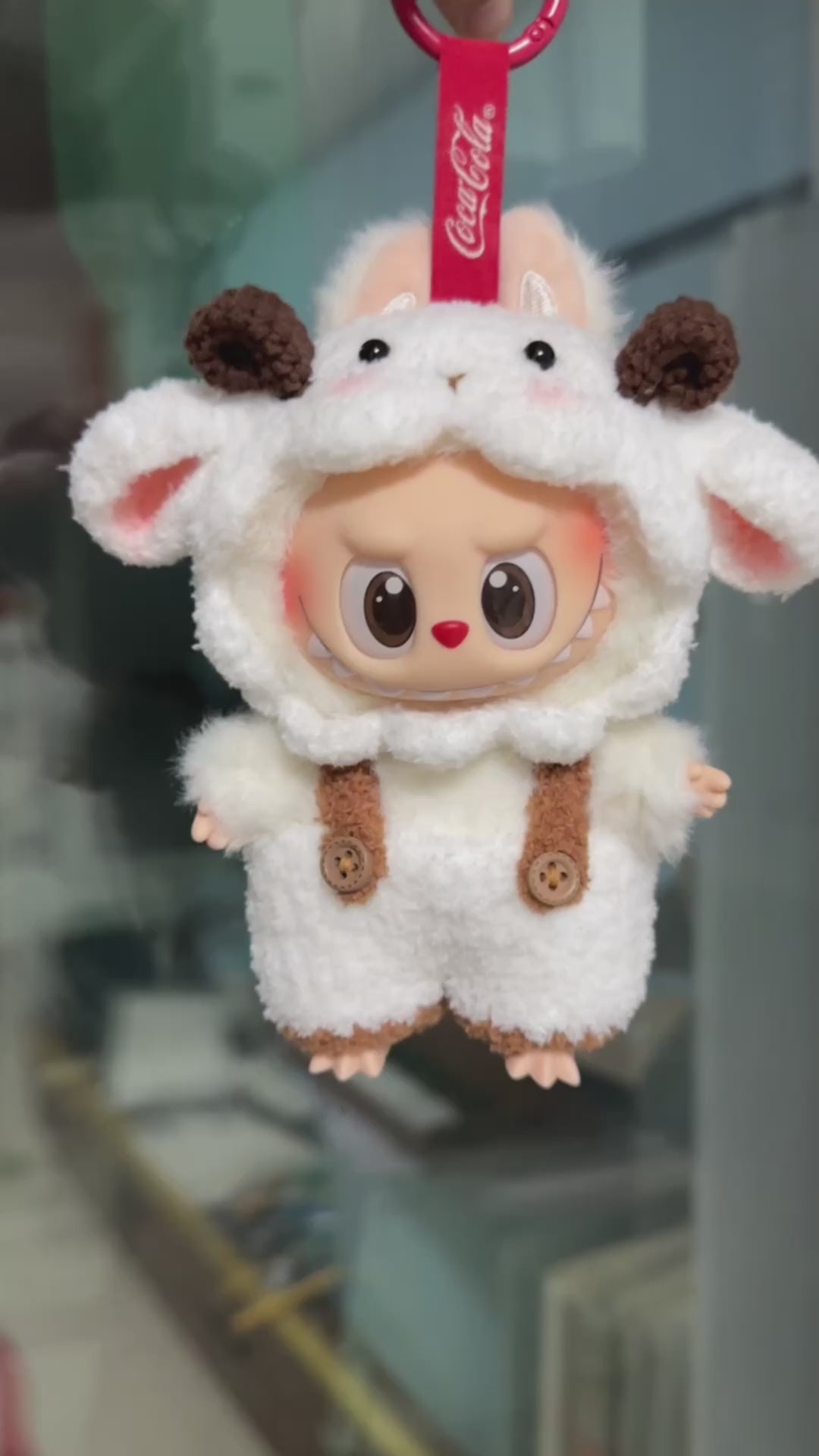 Adorable Labubu Sheep Costume – Plush Outfit for POPMART Dolls, Perfect for Collectors & Play! - Video 1