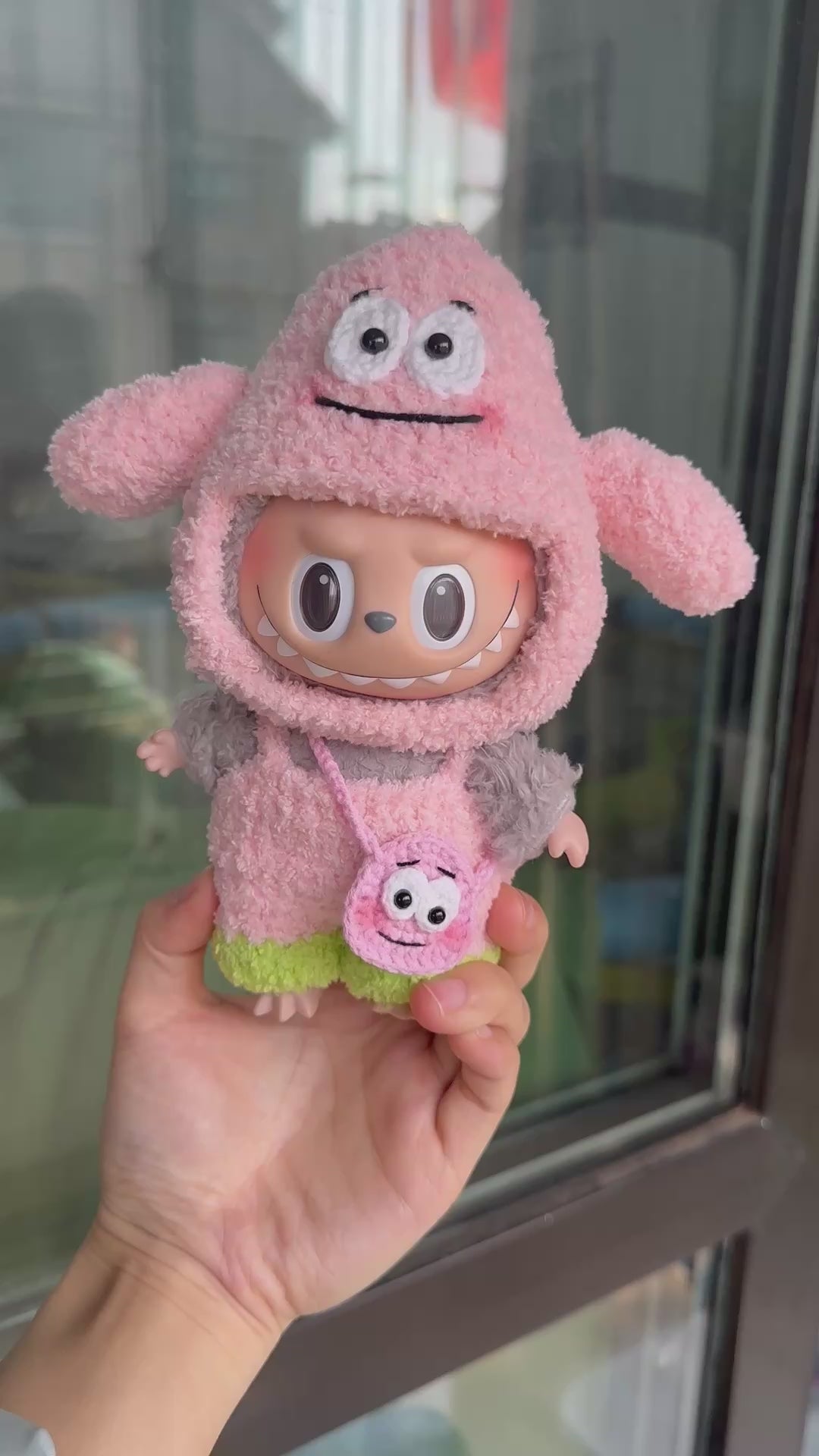 Charming LABUBU Doll Outfit – Playful, Cozy & Vibrant Fashion Set - Video 1