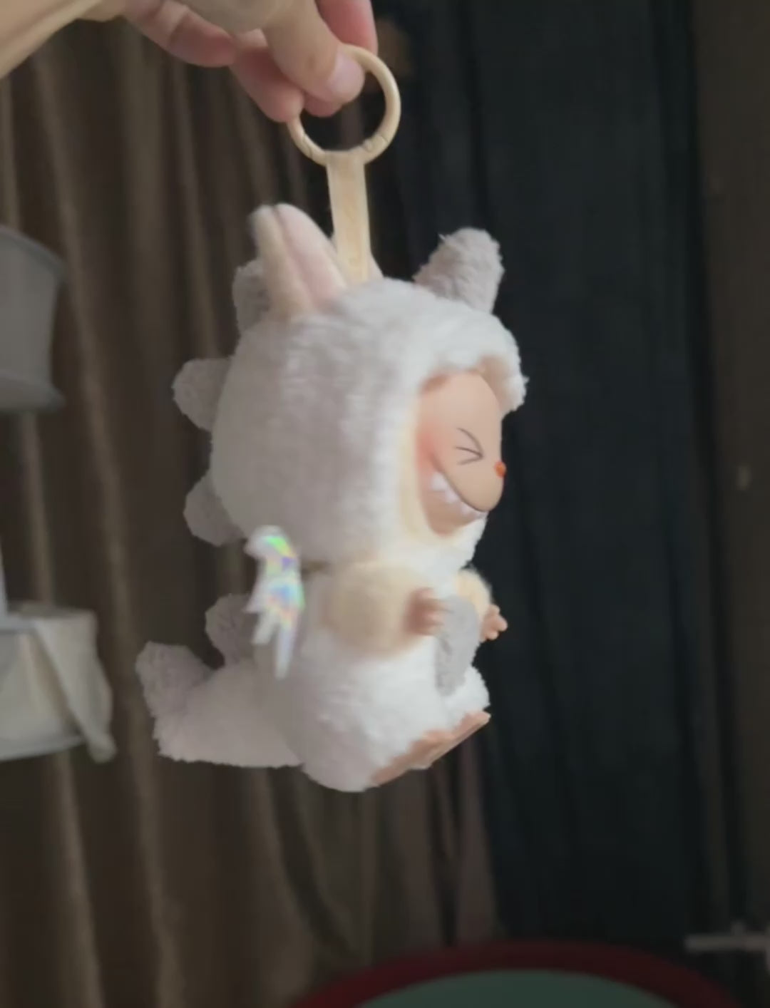 Whimsical Labubu Angel Outfit – Plush, Durable & Adorable for Collectors - Video 1