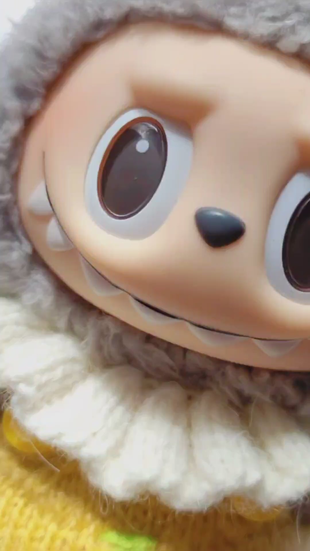 Labubu Macaron Series: Cherry-Themed Outfit Set with Apple Headgear – Fast Shipping & 360° Video Inspection - Video 1