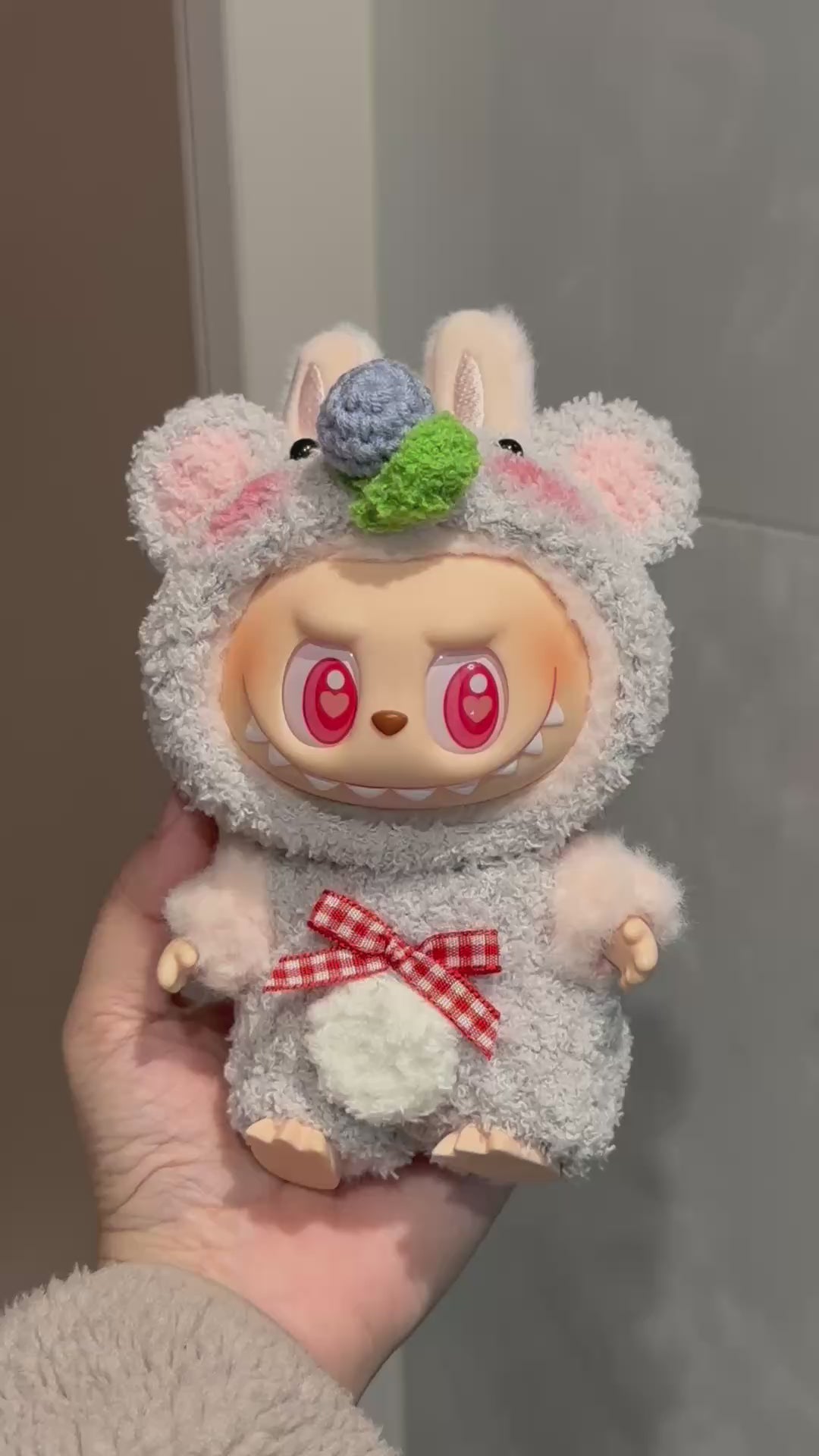 Adorable LABUBU Bunny Costume – Plush, Vibrant & Durable for Play & Collecting - Video 1